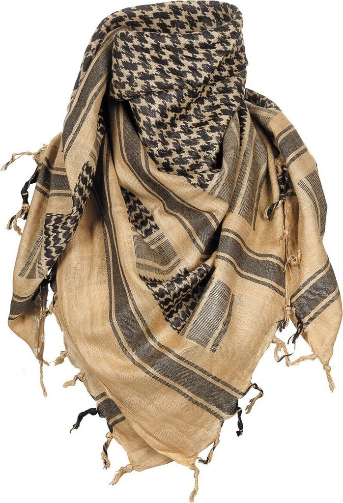 MFH Halstuch, "Shemagh", sand-schwarz Produktbild 