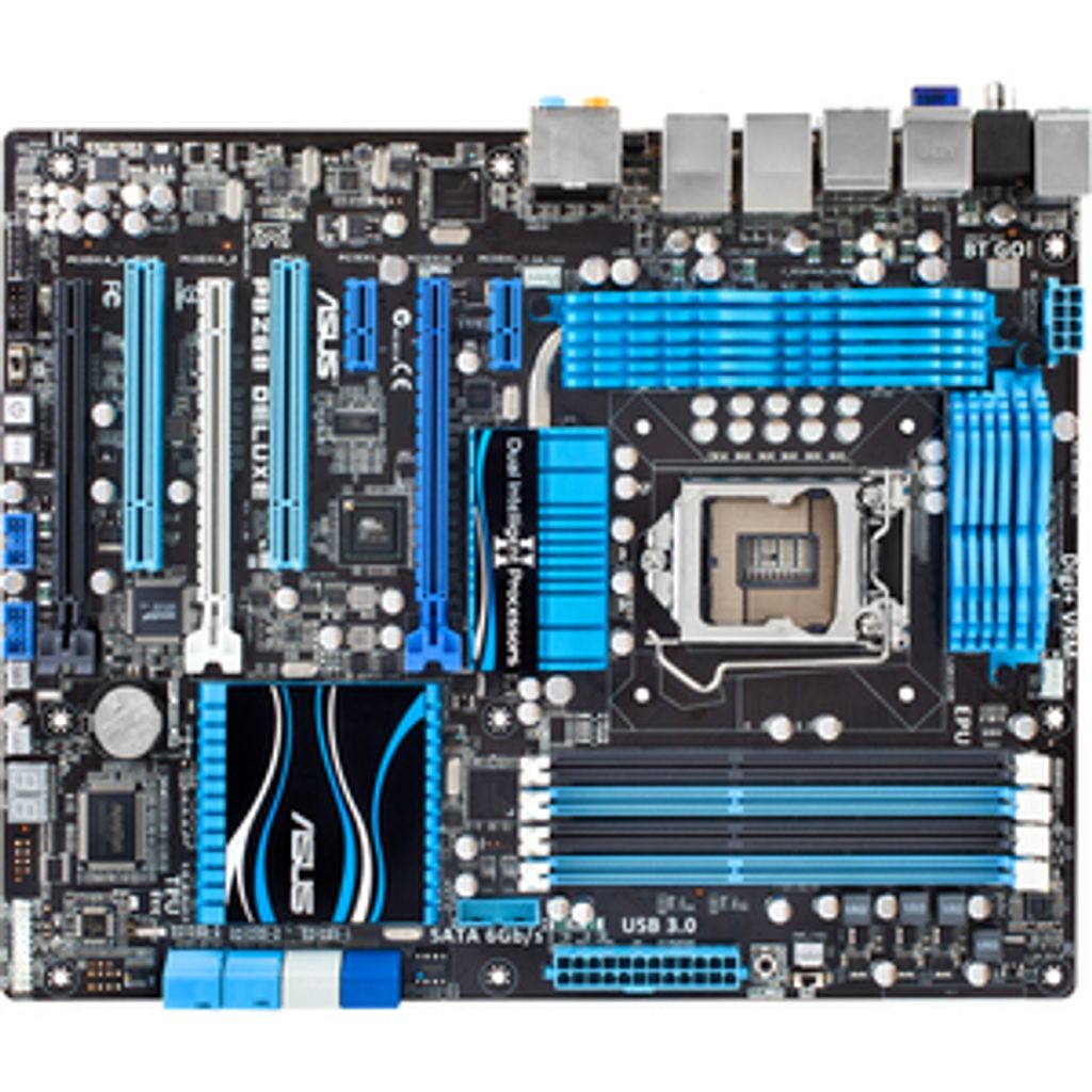 Asus P8Z68 DELUXE/GEN3 Desktop-Mainboard - Intel Z68 Express Chipsatz - Sockel H2 LGA-1155 - ATX - 32 GB DDR3 SDRAM Maximaler Arbeitsspeicher (RAM)...