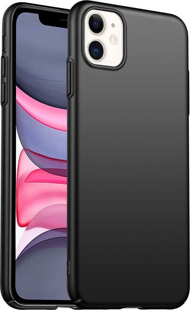 iPhone 11 Hülle, LaimTop Ultra Dünn Hart PC Matt Handyhülle Anti-Slip Anti-Fingerabdruck Schutzhülle für iPhone 11 Schwarz