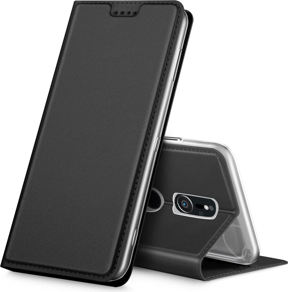 Handy Hülle Sony Xperia XZ2 Book Case Schutzhülle Tasche Produktbild 