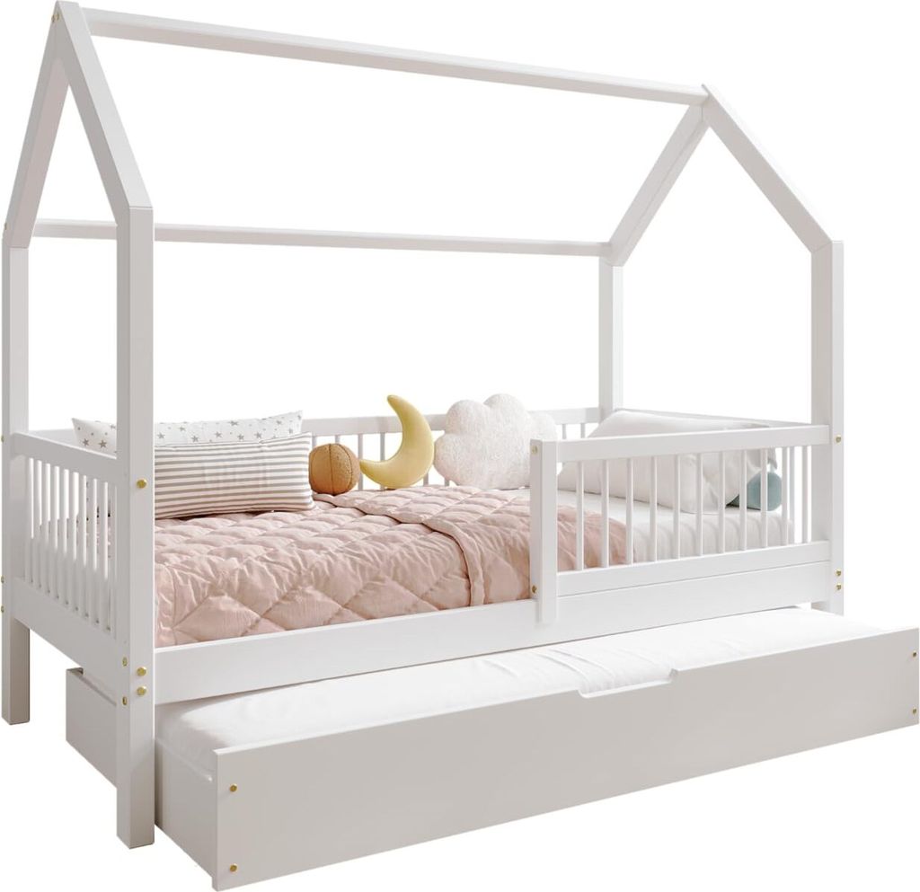 TIMBEE ZOJA Duo house postel manželská postel dětská Obrázek produktu 