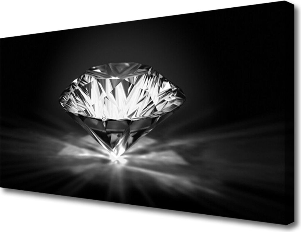 Tulup Leinwand-Bilder 100x50 Wandbild Canvas Kunstdruck Diamant Kunst