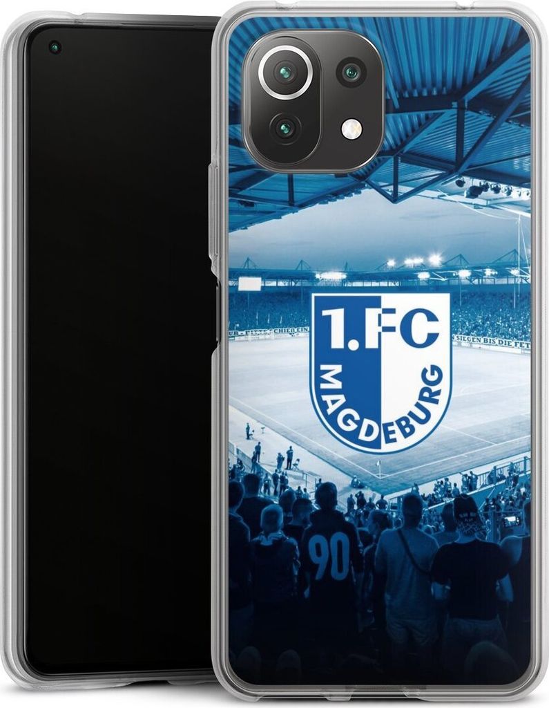 DeinDesign Handyhülle für Xiaomi Mi 11 Lite 5G NE Silikon Hülle Case Smartphone Schutzhülle Stadion 1. FC Magdeburg 1. FCM
