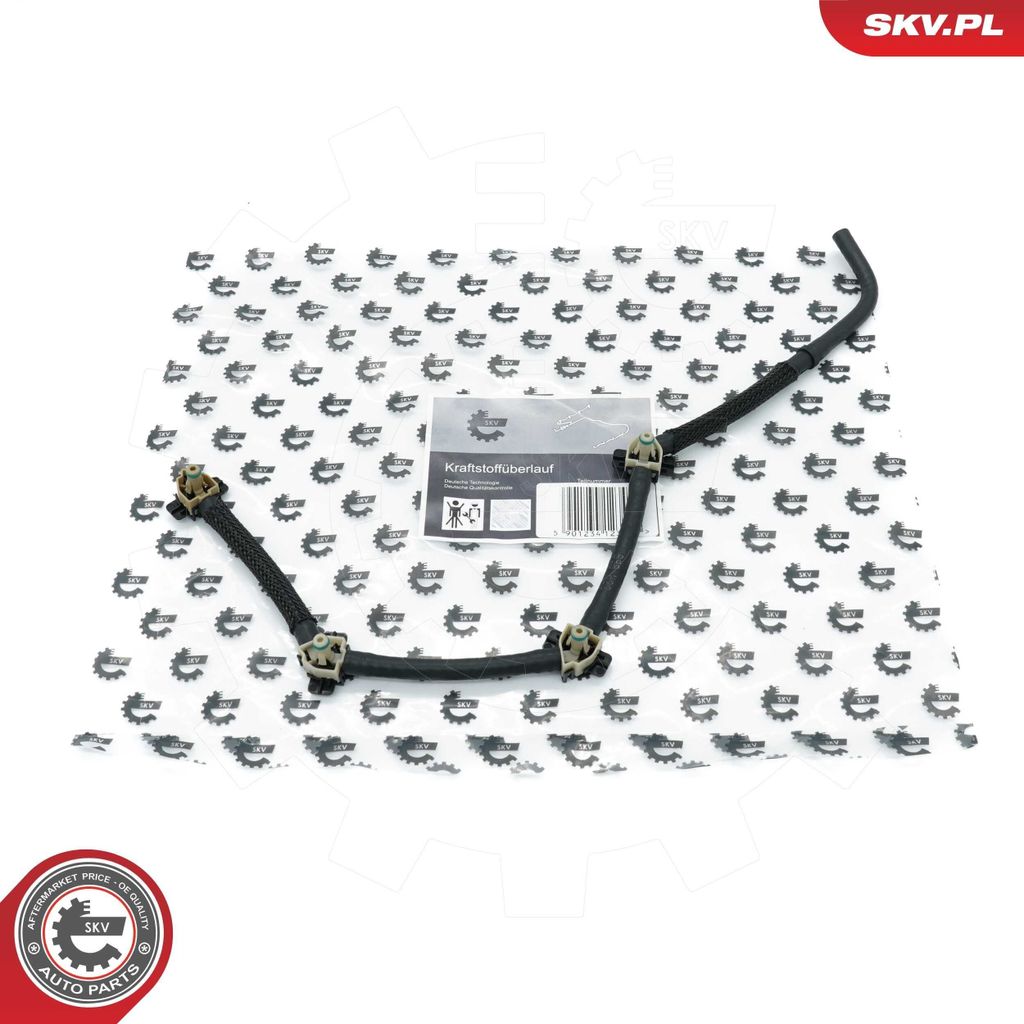 ESEN SKV 54SKV361 Leckkraftstoff-Schlauch für VW Golf VII Schrägheck (5G1, BQ1, BE1, BE2) Rücklaufleitung
