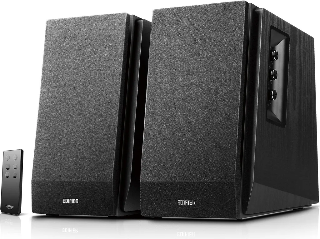 Edifier R1700BT Enceintes Sans Fil Bluetooth avec Finition Bois 66W