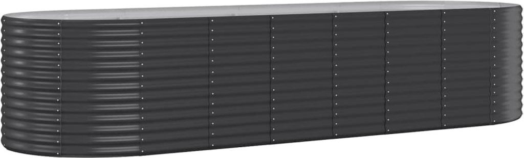 vidaXL Lit surélevé Acier revêtu par poudre 322x100x68 cm Image du produit 