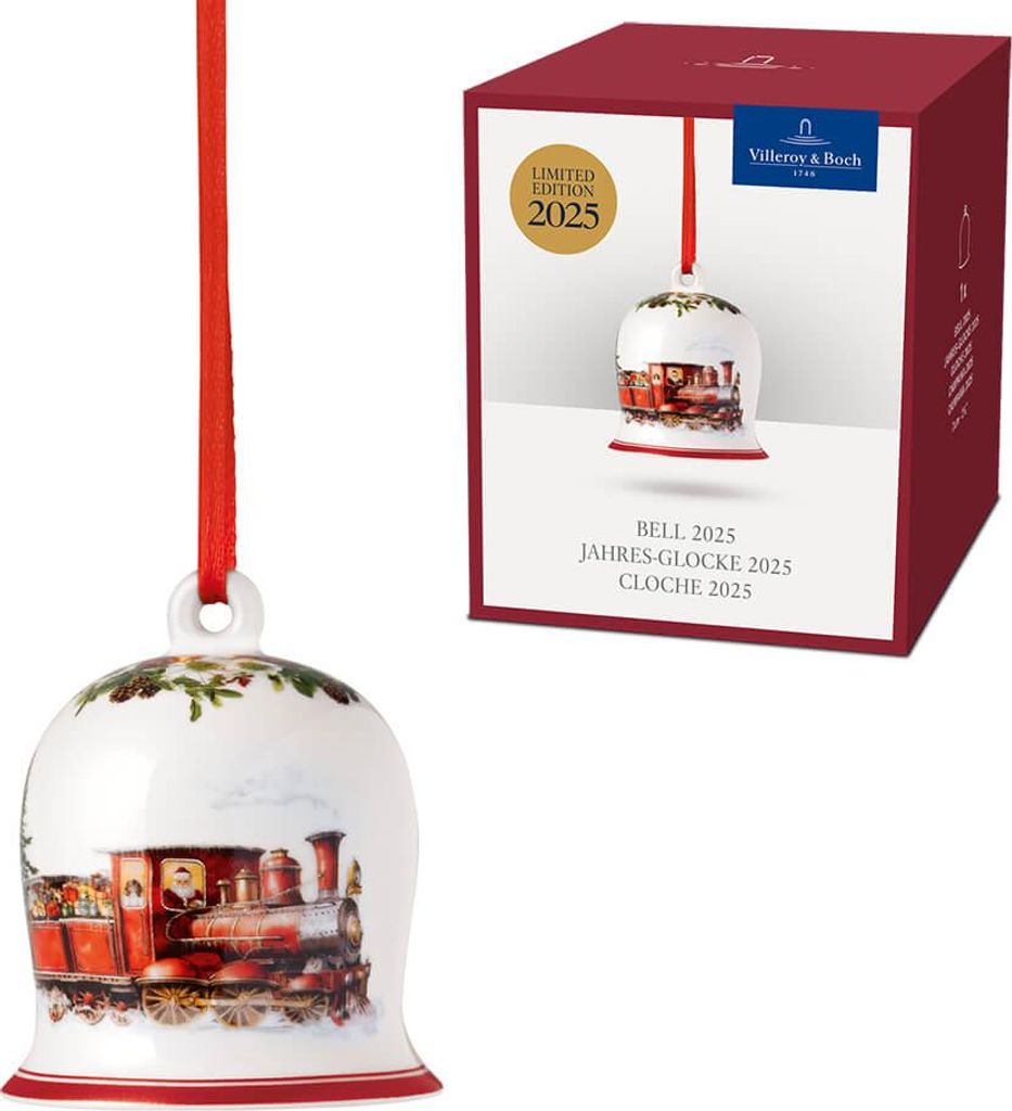 Villeroy & Boch Annual Christmas Edition Glocke 2025 Zdjęcie produktu 