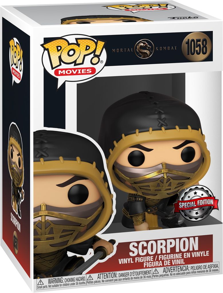 Mortal Kombat - Scorpion 1058 Special Edition - Funko Pop! - Vinyl Figur