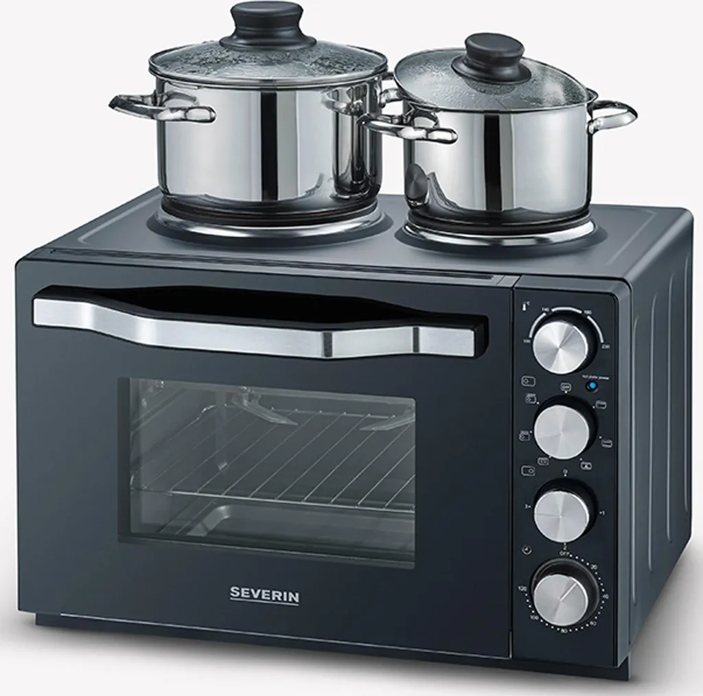Four Severin TO 2074 à Chaleur Tournante et Plaques de Cuisson 30L - 7