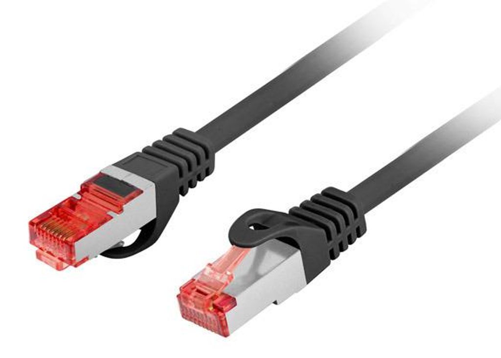 Lanberg PCF6-10CU-0150-BK, 1,5 m, Cat6, F/UTP (FTP), RJ-45, RJ-45, Schwarz