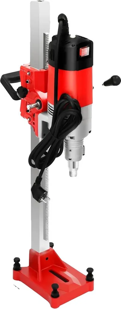 Carotteuse Diamant à Profondeur Réglable - Modèle Haute Efficacité Rouge