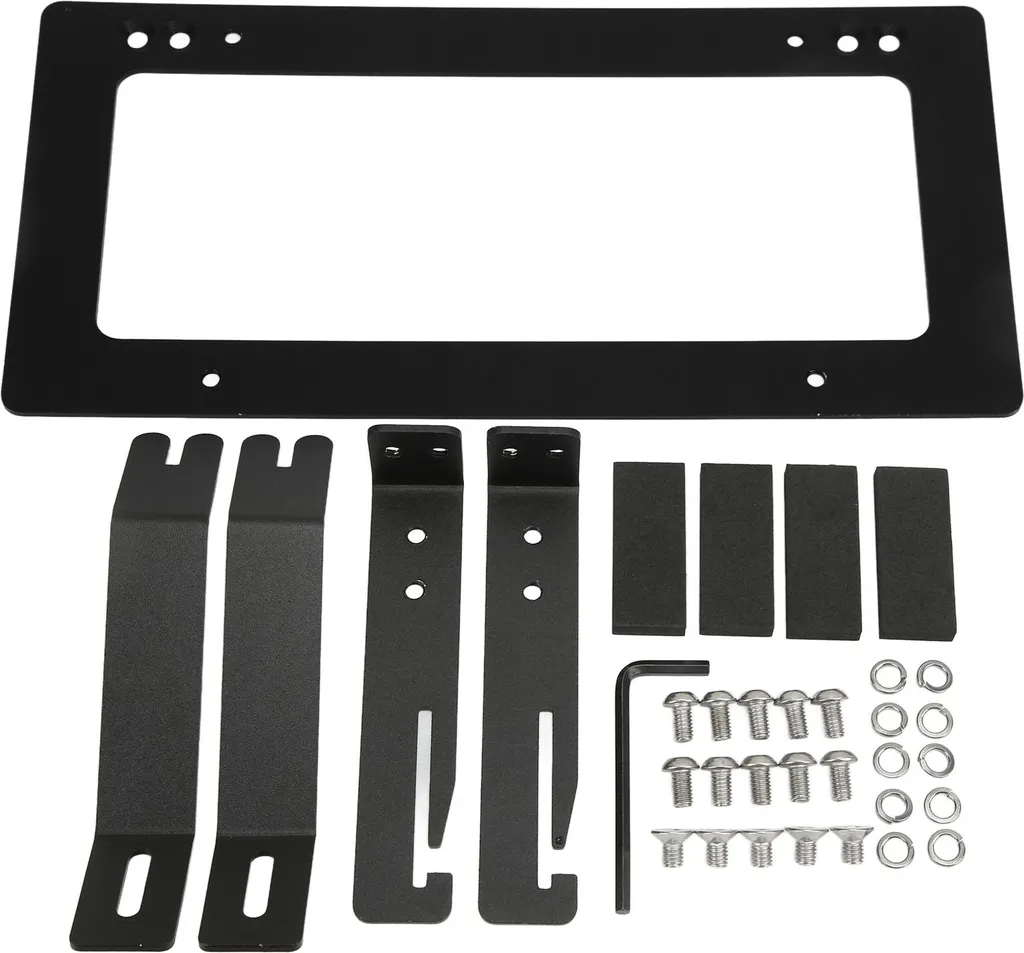 Fixation de Plaque pour Tesla Model 3 de 2017 à 2022 Accessoire Métal