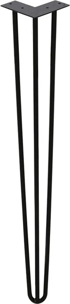 Pieds de Table Stables pour Rénovation de Meuble - Hairpin Legs 45cm 4x