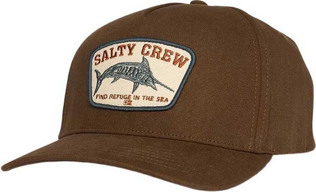 Salty Crew Billfisher Strapback Kappe Braun Mann Braun One Size