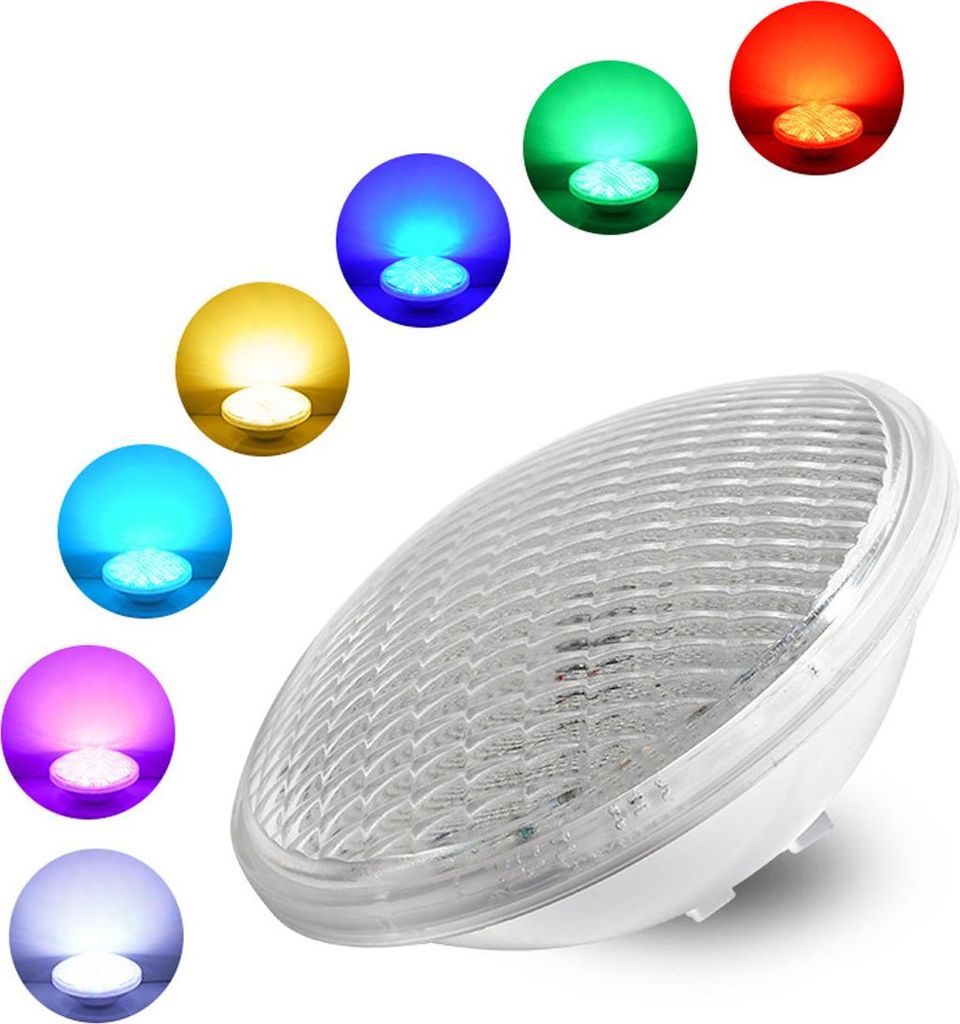 12W RGB LED Poolbeleuchtung Unterwasser PAR56 Poolscheinwerfer LED Schwimmbadleuchten Unterwasserscheinwerfer mit Fernbedienung Pool Beleuchtungen ...