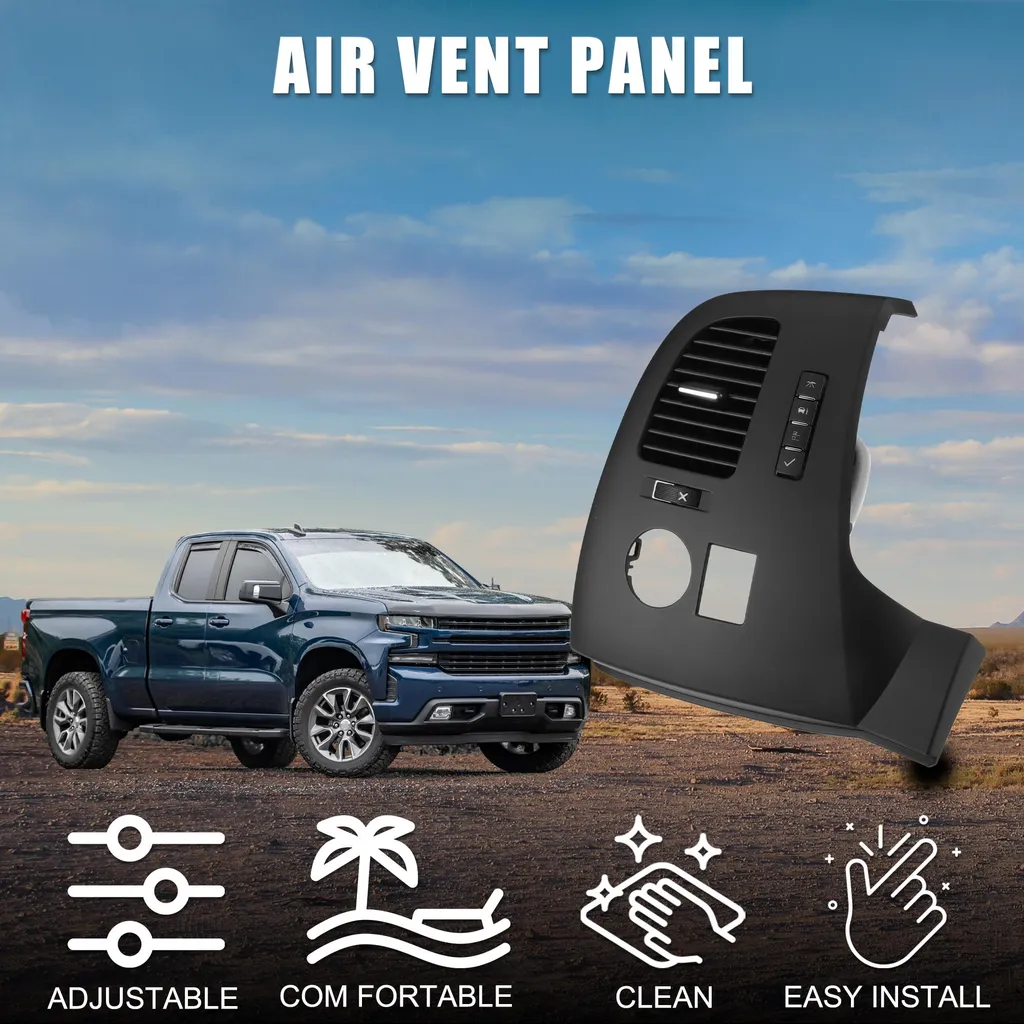 Grille d'Aération Centrale de Remplacement pour Chevrolet Silverado