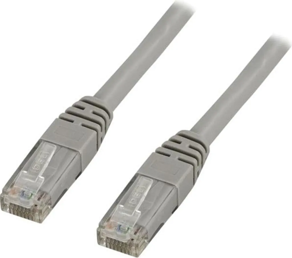 Câble réseau Cat6 15m gris contre les latences et coupures Wi-Fi