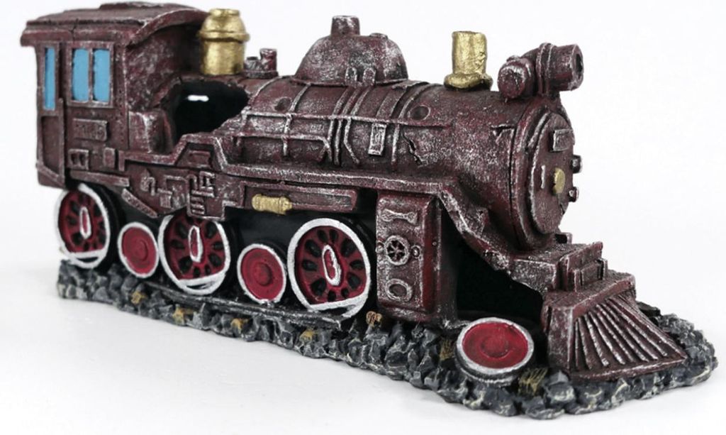Orbit Aquarien-Deko Lokomotive braun