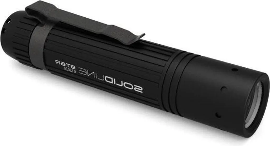 Éclairage portatif LED 800 lumens noir avec zoom optique réglable Pro