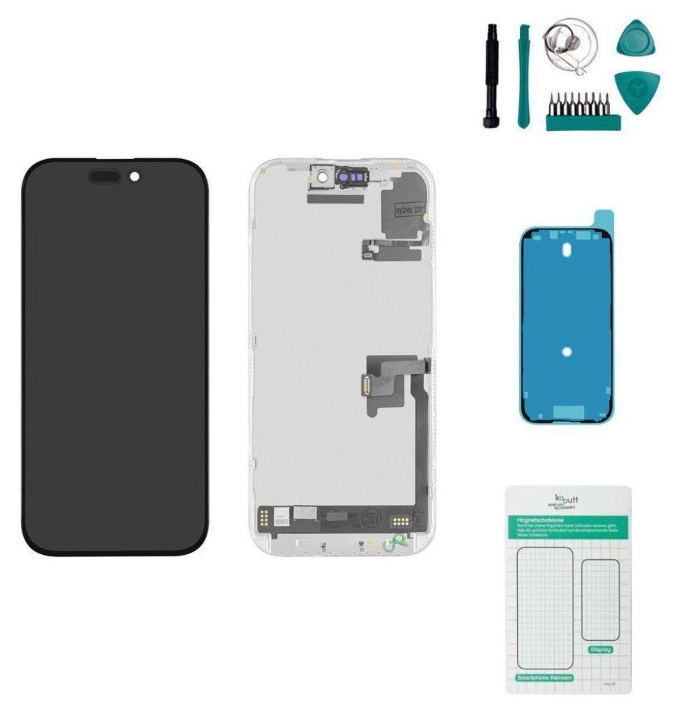 iPhone 16 Pro OLED Display inkl. Sensor Flex - Set