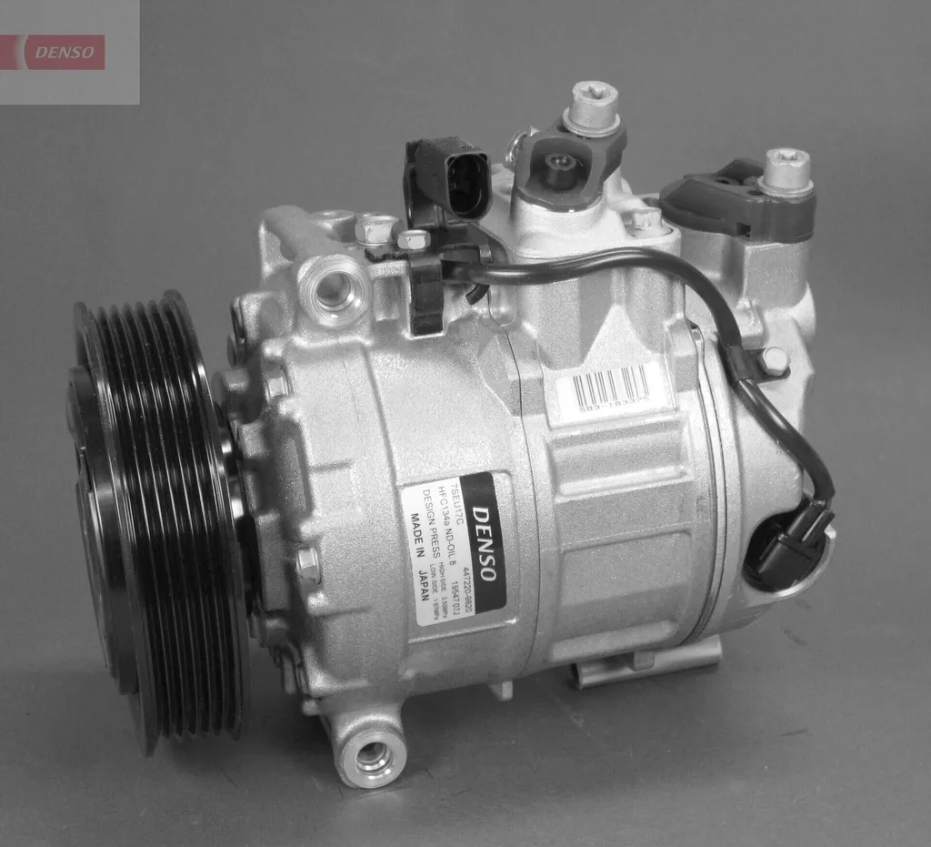 Compresseur Climatisation DENSO DCP02033 Haute Performance pour Audi A6 et Q7
