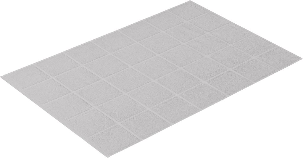 Bugatti Badeteppich PRATOS Farbe light grey Größe 60x90 cm