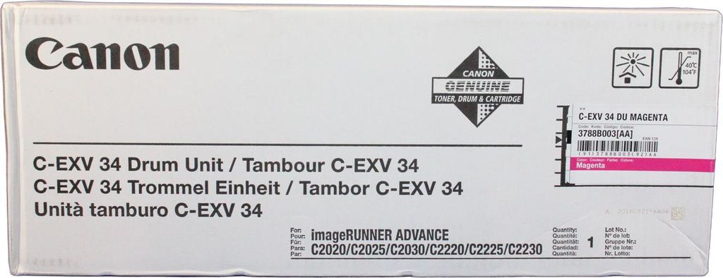 Canon C-EXV34 Bildtrommel Magenta 3788B003 -A