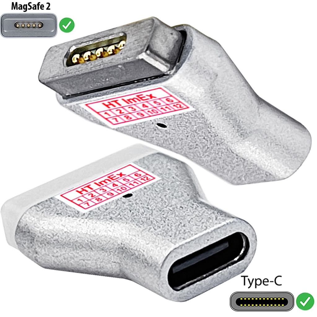 Kompatibel mit Adapter USB Typ C auf PD Magsafe 2 für MacBook Pro (Retina 15" Mid 2014)