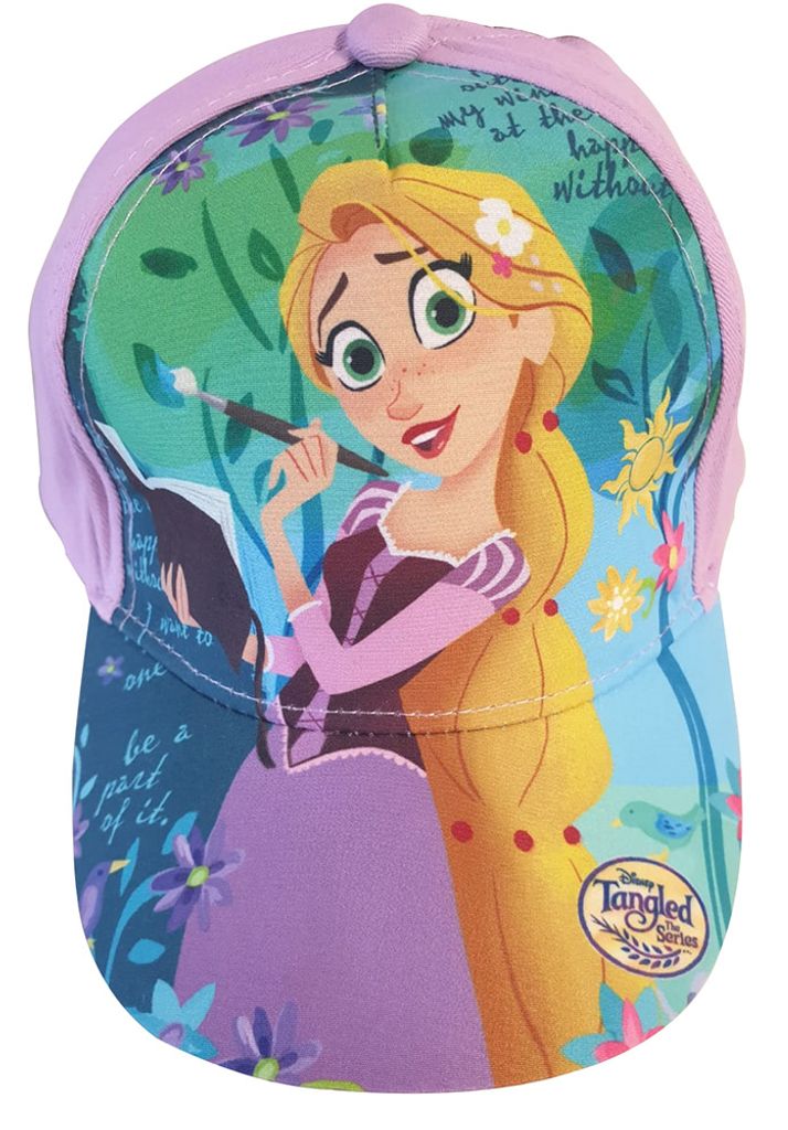 Disney  mütze Prinzessinnen Mädchen Baumwolle lila 52 cm 