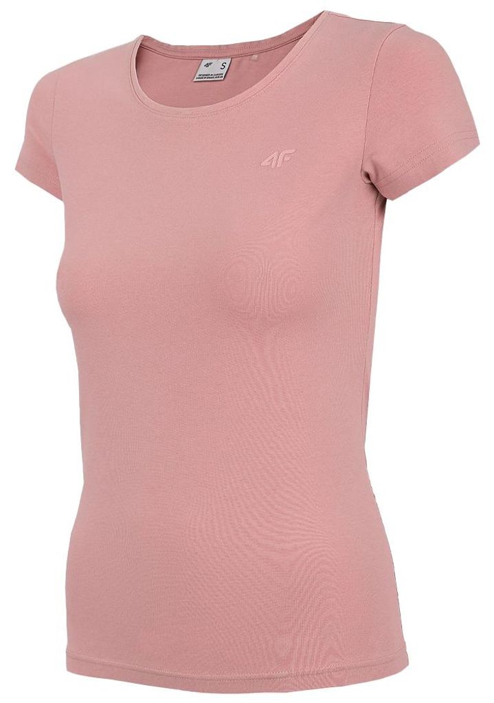 4F - T-Shirt für Damen PP1305 (M) (Hellrosa)
