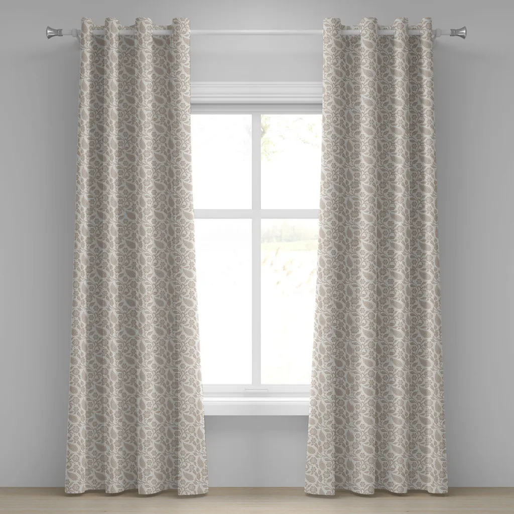 Rideau de salon style oriental pour une ambiance chaleureuse 280x245 cm