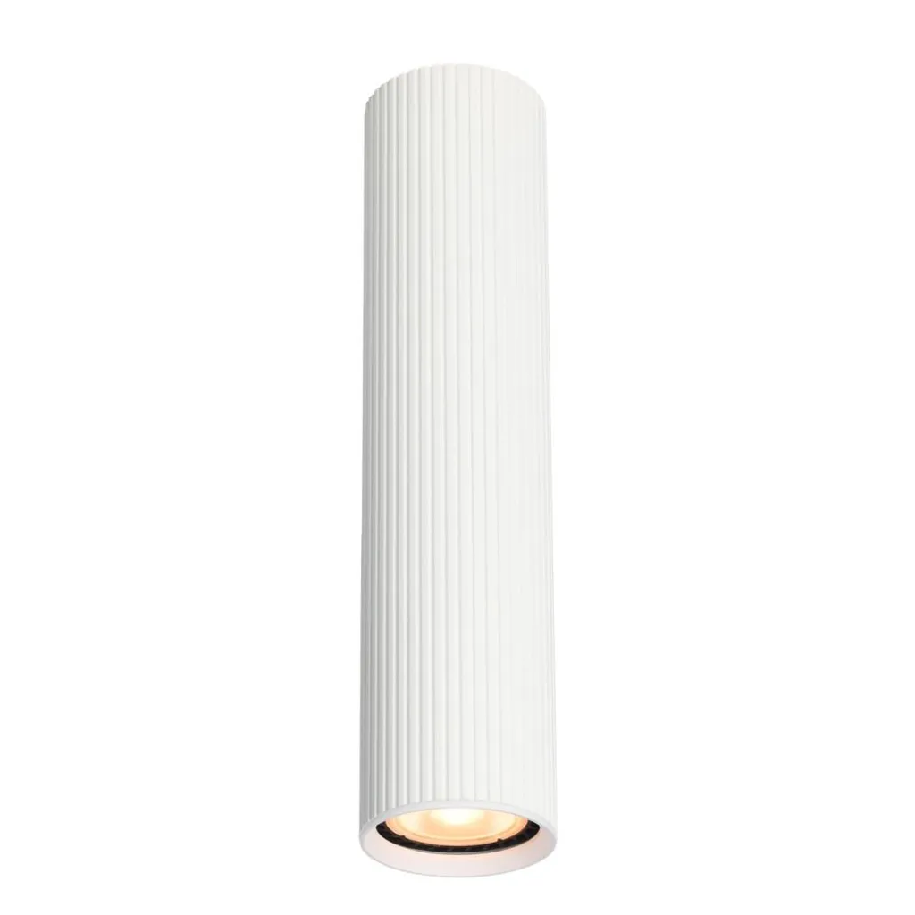 Italux RILOK Spot Bianco 24cm | Faretto Robusto GU10 per Interni