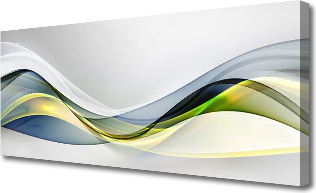 Tulup Leinwand-Bilder 125x50 Wandbild Canvas Kunstdruck Abstrakt Kunst