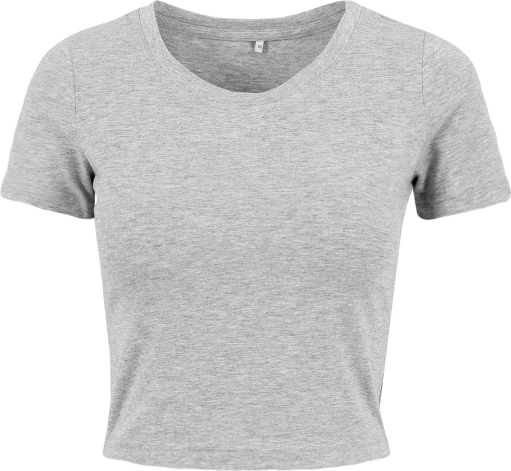 Build Your Brand LadiesŽ Cropped Tee