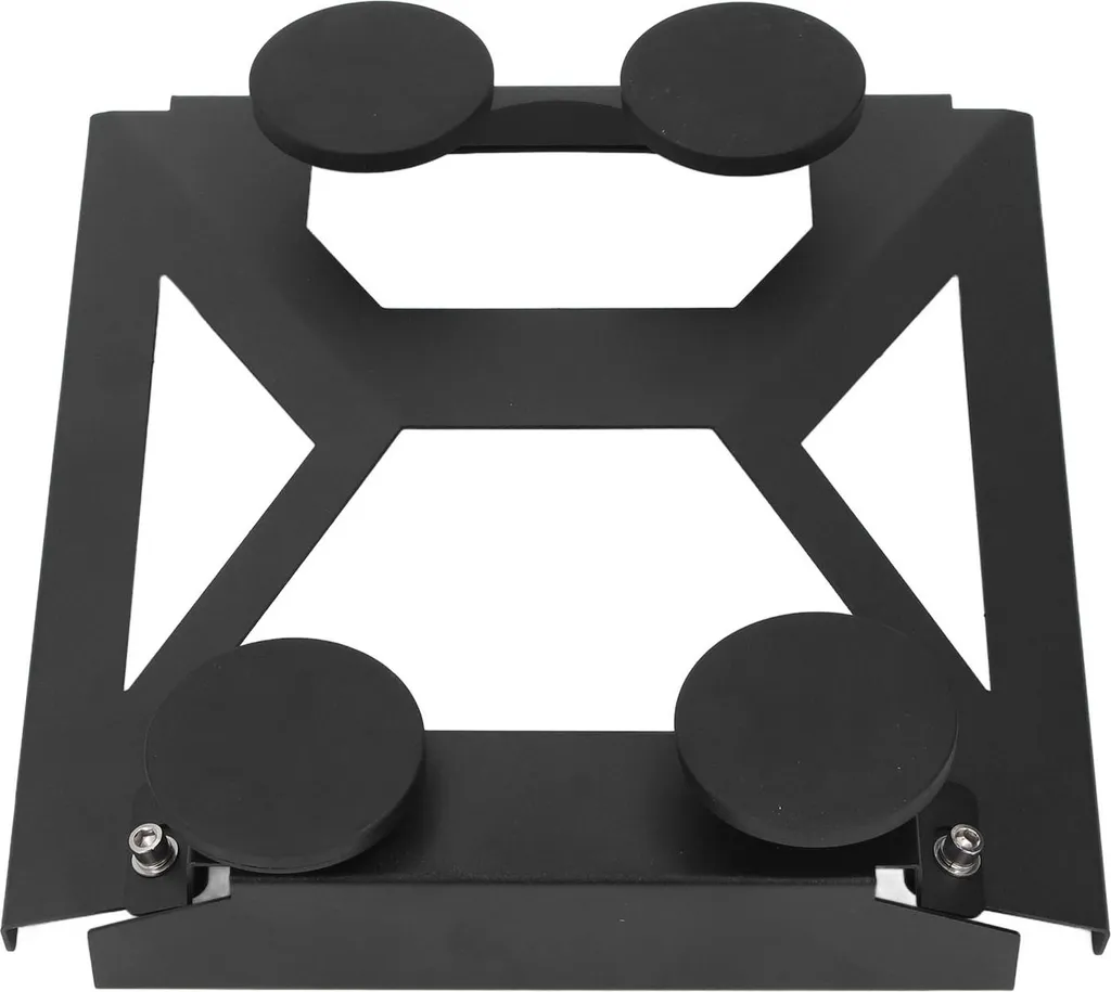 Support Satellite en Acier et Caoutchouc avec Ventouse Camping-Car 45cm