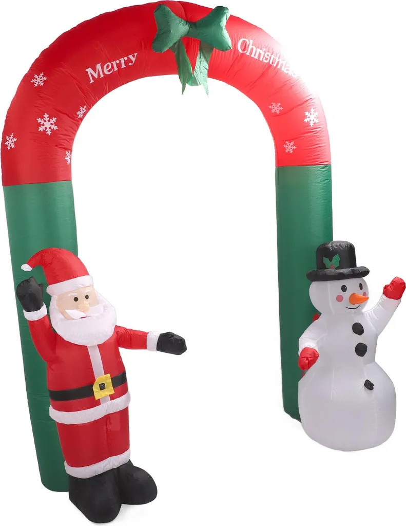 Arche de Noël Gonflable Robuste 2.4m Installation Rapide Prise EU - 3