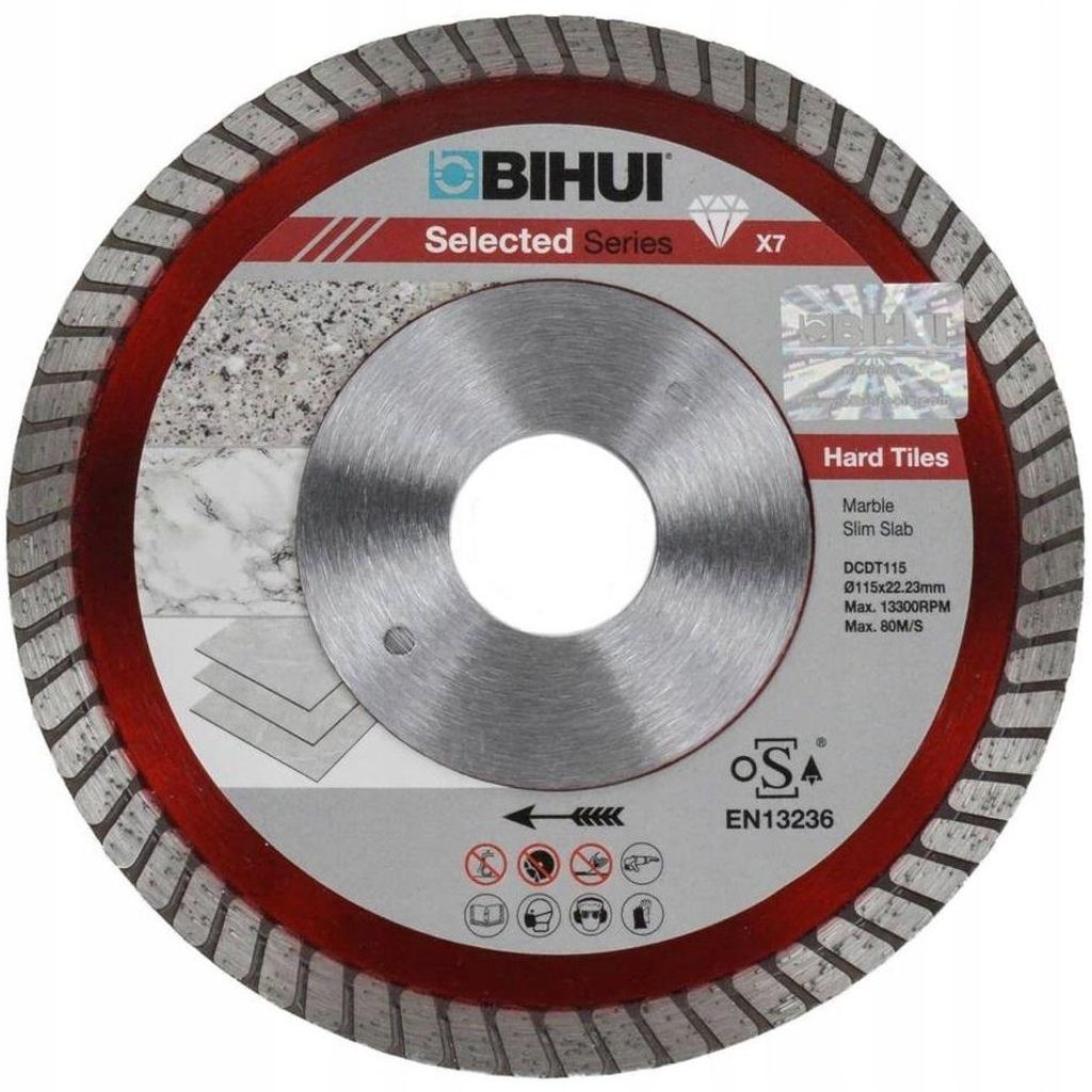 Bihui B-Turbo Lama Diamantata 125 Mm Dcdt125 Immagine del prodotto 