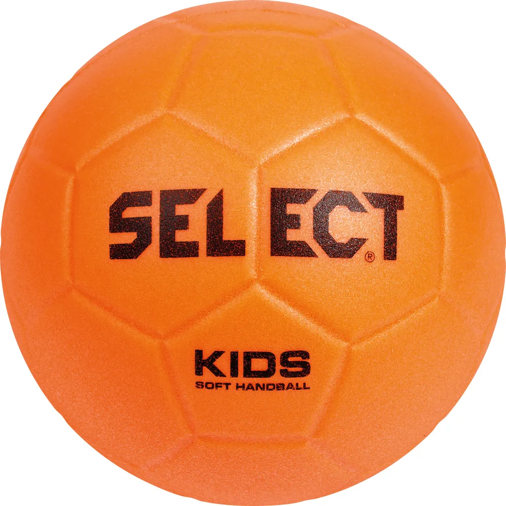 Ballon de Hand Souple Select Kids Soft Orange - Idéal pour Débuter le Club