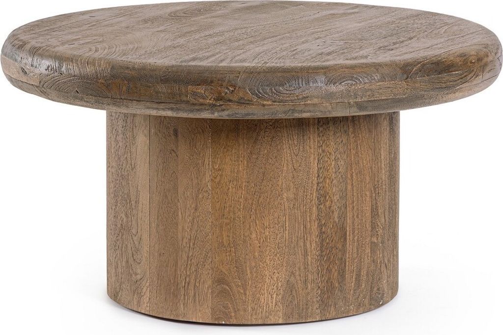 Beistelltisch Lopez Ø75 x 41 cm Mango-Holz Tischplatte mit Produktbild 
