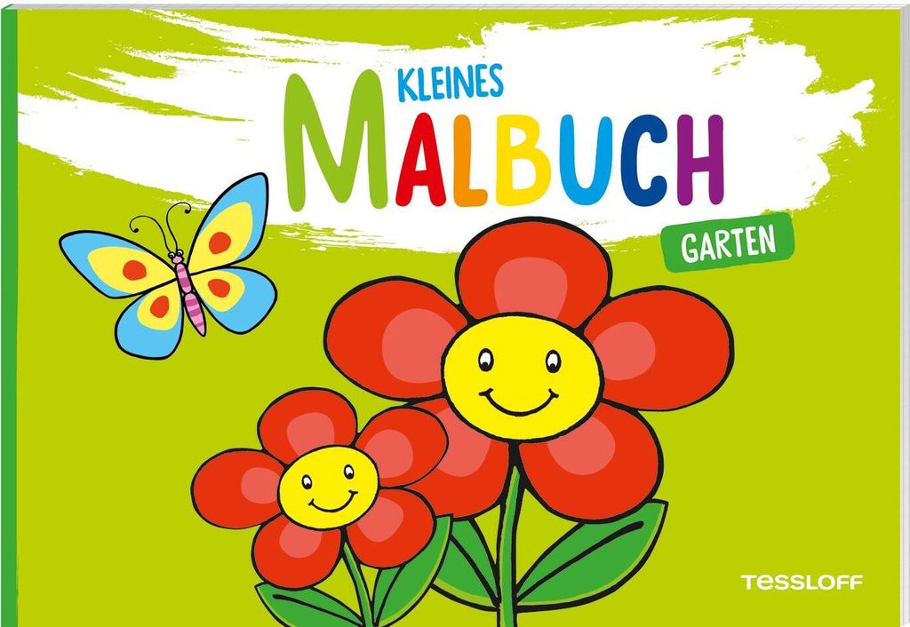 Kleines Malbuch. Garten: Malen für Kinder ab 3 Jahren (Malbücher und -blöcke)