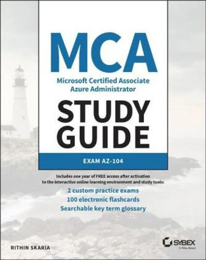 Livre de préparation MCA Azure Administrator Study Guide pour Examen