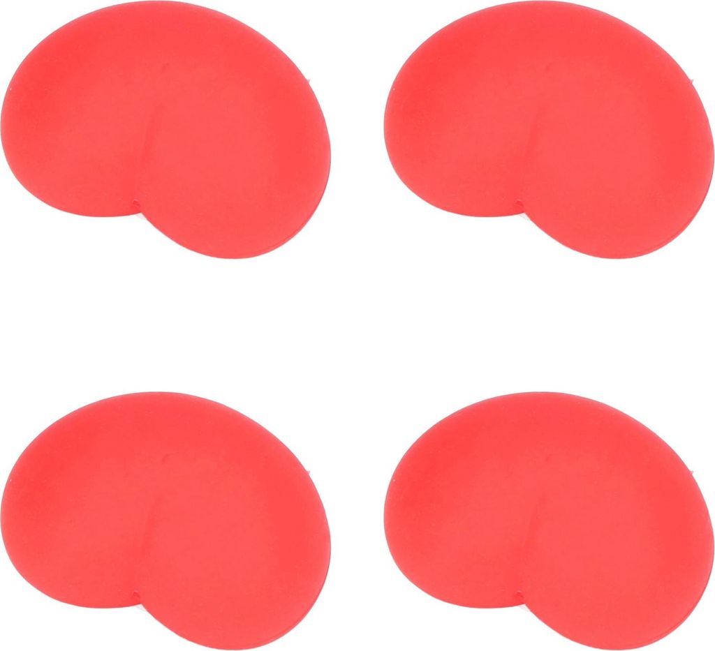 12 Stück Herz-Stress-Spielzeug, elastisch, weich, Simulation, Gummi, rote Form, Dekompressionsball, für Kinder und Erwachsene