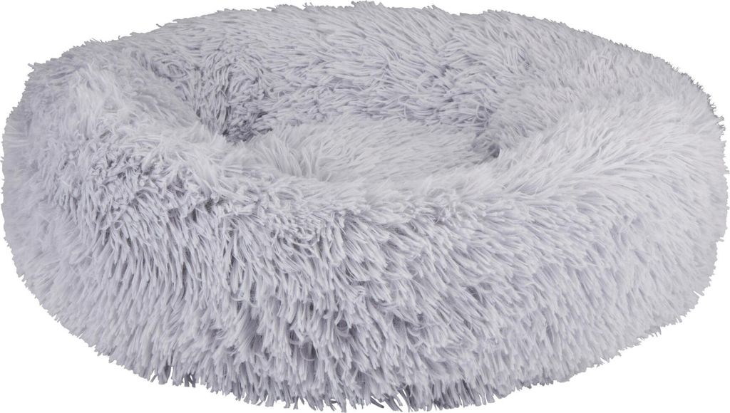 Kuscheliges Kissen Bett für Hunde oder Katzen Farbe Grau 56 cm