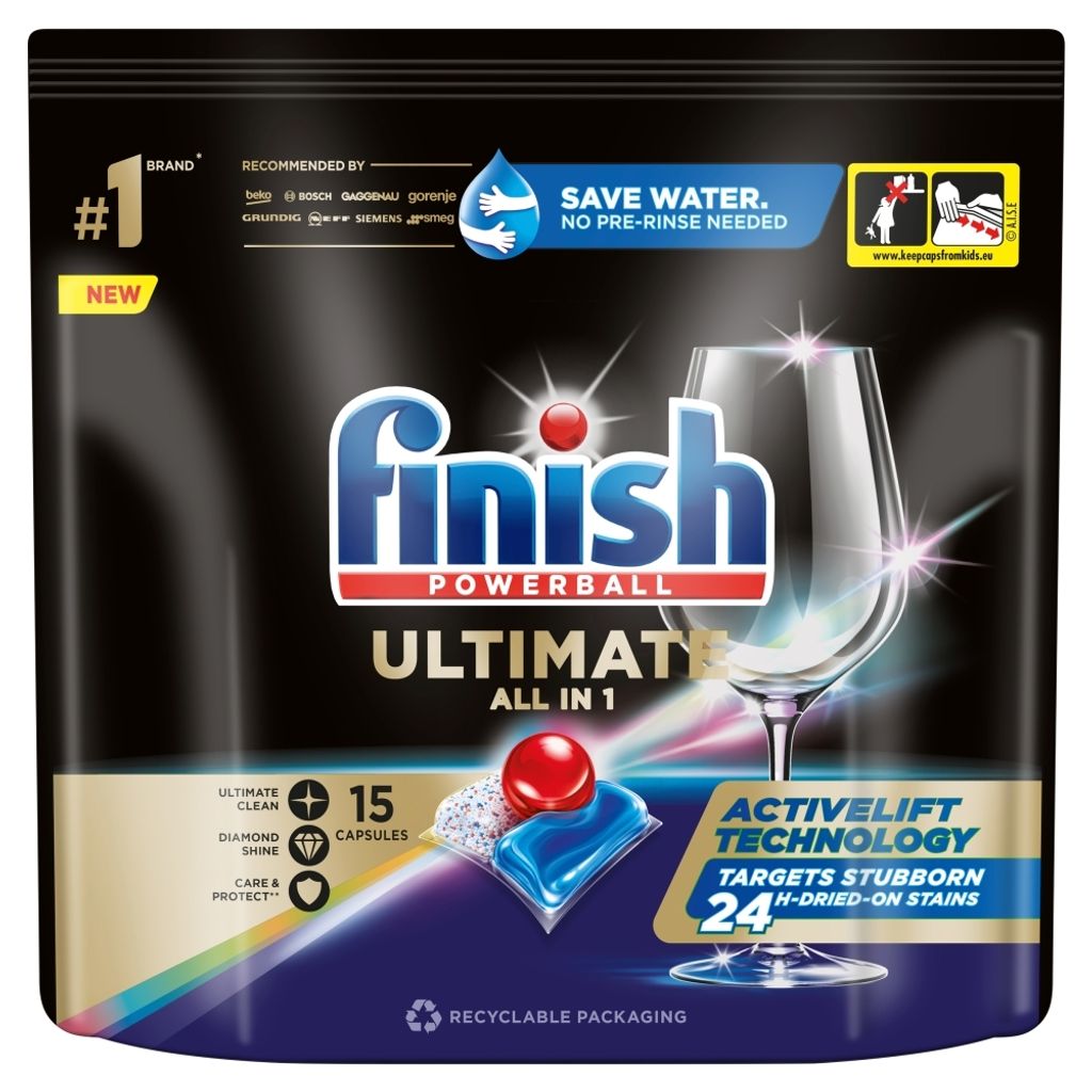 Finish Ultimate All-in-1 Splmaschinentabs Fresh, 15 Stck