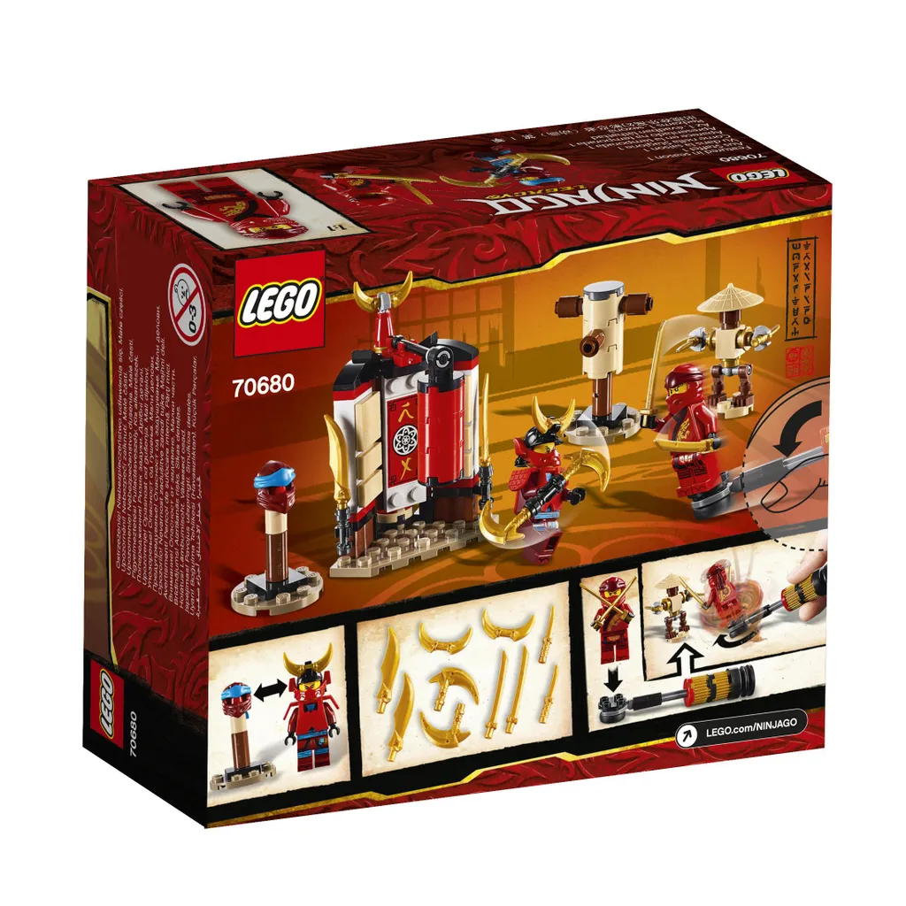 Jeu de construction Ninjago 70680 Entraînement au Temple Ninja LEGO