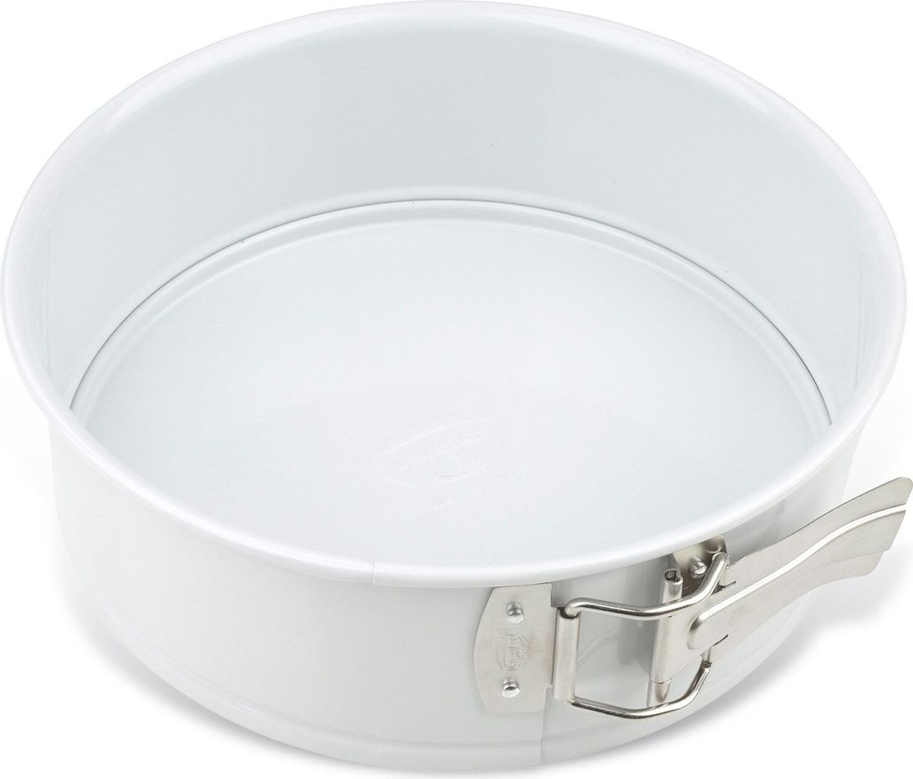 Dr. Oetker Springform Ø 20 cm White Christmas Baking, runde Backform mit Antihaftbeschichtung, hochwertige Form, Backform aus Stahlblech (Farbe: W...