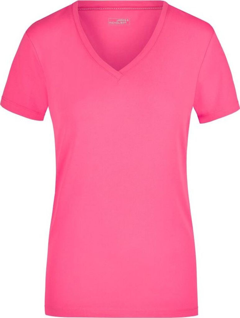 T-Shirt aus weichem Elastic-Single-Jersey pink, Gr. XXL Produktbild 