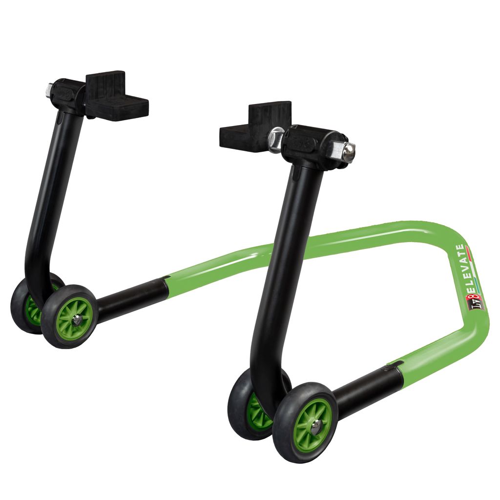 LV8 - Elevate Montageständer grün geeignet für Zweiarmschwingen ohne Racingadapter