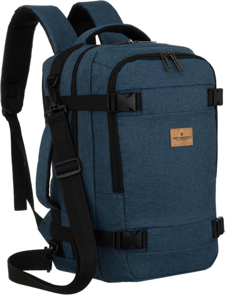 PTN SIKORKA-6477 Marineblauer Reiserucksack
