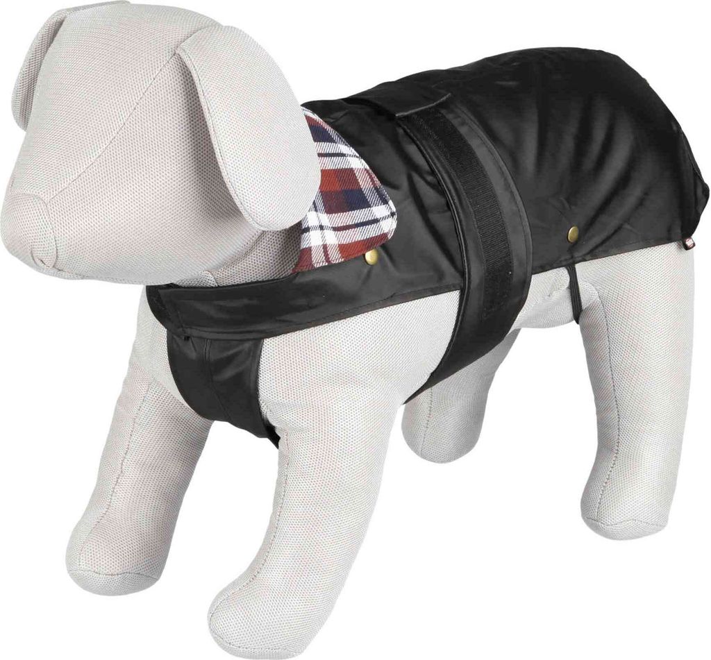 TRIXIE Hundemantel wasserabweisend Paris XS 30 cm schwarz